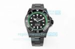 Swiss Replica Rolex Blaken Sea-Dweller Black Dial Green Inner Cerachrom Bezel Watch 44MM